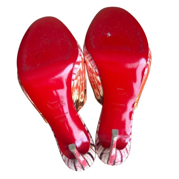 Christian Louboutin PIGAMULE 120 PATENT
BAZIN Pompadour 120mm RETAIL 995 - Picture 8 of 9